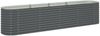 vidaXL Garten-Hochbeet 400 x 80 x 81 cm Verzinkter Stahl Grau 45521 Bild 2