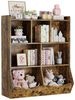 GarveeMore Kinderregal Bücherregal Kinder Spielzeugregal mit 7 Fächern 92x30x180cm Bild 5