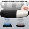 COMHOMA Bürostuhl Ergonomischer Schreibtischstuhl mit 3D Kopf- und Lendenwirbelstütze (Packung), verstellbare Kopfstütze und Armlehnen, Höhenverstellbar Bild 4