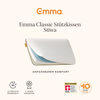 Emma 'Classic' Nackenstützkissen, Stiftung Warentest, 80x40 cm, Höhe 12 cm, 98 % Polyester / 2 % Elasthan weiß Bild 2