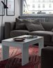 Couchtisch >Kendra< höhenverstellbar in weiß glänzend - 100x43x50 (BxHxT) Bild 5