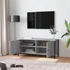 vidaXL TV-Schrank mit Türen Grau Sonoma 102x35x45 cm Holzwerkstoff 826293 Bild 3