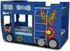 Hochbett Etagenbett Happy Bus mit Matratze & LED Blau Bild 5