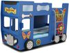 Hochbett Etagenbett Happy Bus mit Matratze & LED Blau Bild 3