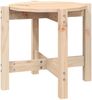 vidaXL Couchtisch Ø 52,5x45 cm Massivholz Kiefer 822307 Bild 2