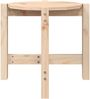 vidaXL Couchtisch Ø 52,5x45 cm Massivholz Kiefer 822307 Bild 5