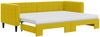 vidaXL Tagesbett Ausziehbar mit Matratzen Gelb 80x200 cm Samt 3196713 Bild 2