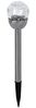 5x LED Außenleuchte, Edelstahl, Silber, Bruchglasoptik, IP44, H 24,5cm Bild 4