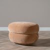 Bronx71 Hocker Mia Chenille oval terrakotta Bild 4