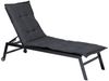 Madison Sonnenliegen-Auflage Panama 200x60 cm Grau 419559 Bild 5