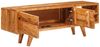 vidaXL TV-Schränk mit Regal Braun 110 x 30 x 40 cm Massivholz Akazie 42003317 Bild 4