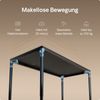 Desktronic Elektrisch höhenverstellbarer Schreibtisch HomeMax 160x80cm Schwarz/Schwarz mit Memory-Funktion, Anti-Kollisions Technologie, USB-A und USB-C-Ladeanschlüssen Bild 3