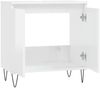 vidaXL Badschrank Hochglanz-Weiß 58x33x60 cm Holzwerkstoff 831582 Bild 5