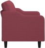 vidaXL Sessel , Weinrot, 158x80 cm Bild 4