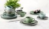 Seltmann Weiden Beat Color Glaze Kaffeeservice 18-teilig - Perlgrau Bild 3