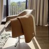 WoolOnly Doubleface Wendedecke Plaid aus norwegischer Wolle 130x200 cm, Camel Bild 2