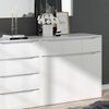 Kommode Ruben Weiß 48 x 101.6 cm mit Schubladen Vicco Bild 5