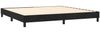 vidaXL Boxspringbett mit Matratze Schwarz 200x200 cm Samt 3141565 Bild 4