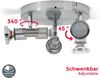 B.K.Licht Deckenleuchte BKL1137, LED wechselbar Bild 3