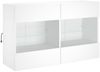 vidaXL TV-Wandschrank mit LED-Leuchten Weiß 98,5x30x60,5 cm 837106 Bild 5
