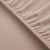 Uncover by Schiesser Spannbettlaken New Jersey - Edeljersey - 180 x 200 cm - Taupe Bild 2