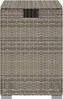 vidaXL Propan-Tank-Verstecktisch Grau 40x40x60 cm Poly Rattan 366296 Bild 5