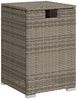 vidaXL Propan-Tank-Verstecktisch Grau 40x40x60 cm Poly Rattan 366296 Bild 2