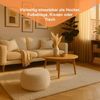 Relaxdays Pouf mit Cordbezug Bild 3