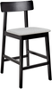 Set mit 2 Barstühlen ISANTI Holz Grau Bild 4