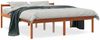 vidaXL Seniorenbett Wachsbraun 160x200 cm Massivholz Kiefer 844160 Bild 2