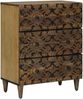 vidaXL Sideboard 2 pcs Braun 60 x 33,5 x 75 cm Massivholz Mango 3310106 Bild 3