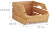 2 x Universal Stapelkiste aus Bambus 10043908 Bild 4