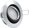 MILI Einbauleuchtenn 5W 3000K Warmweiss 230V 400 lumen Alu / Schwarz inkl. austauschbare LED Modul geringe Einbautiefe Bild 2
