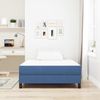 vidaXL Bettmatratze mit Matratze Blau 120 x 190 cm Stoff 42008279 Bild 3