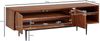 Kadima Design "Tv"-Kommode, Sheeshamholz, bis 55 Zoll, Push-to-Open, Edelstahlbeine. 123x35x42 cm Bild 4