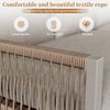 Garten-Lounge-Set, Möbelset für 6-7 Personen, Ecksofa mit verzinktem Eisengestell, verstellbare Beine, inklusive aller Sitz- und Rückenkissen, beige Bild 3
