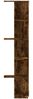 vidaXL Wand-Eckregal Räuchereiche 36,5x36,5x140 cm Holzwerkstoff 852631 Bild 4