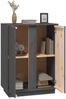 Sideboard, Kommode Grau 60x35x80 cm Massivholz Kiefer j1469p Bild 5