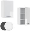 Badschrank Fame-Line Weiß Hochglanz 45 x 72 cm Vicco Bild 3