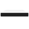 vidaXL Taschenfederkernmatratze Mittel Schwarz 140x200x20 cm Stoff 347796 Bild 3