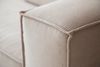 KAWOLA Sofa CARMO 3-Sitzer Feincord beige 68 x 118 x 306 cm Bild 5