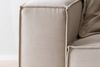 KAWOLA Sofa CARMO 3-Sitzer Feincord beige 68 x 118 x 306 cm Bild 4