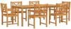vidaXL Garten Essgruppe 7 pcs Braun Massivholz Akazie 3375654 Bild 2
