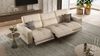 Sofanella XXL-Sofa Ledercouch MARBELLA 3-Sitzer Echtleder in Weiß S: 249 Breite x 111 Tiefe Bild 4