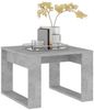 Couchtisch, Beistelltisch Betongrau 50x50x35 cm Holzwerkstoff Bild 4
