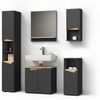 Livinity® Badmöbel-Set Timavo, Anthrazit/Artisan-Eiche, 5 Teile Bild 5