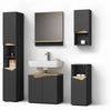 Livinity® Badmöbel-Set Timavo, Anthrazit/Artisan-Eiche, 5 Teile Bild 4