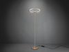 Moderne LED Stehlampe CHARIVARI Messing matt, Höhe 175cm Bild 3
