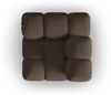 Micadoni symmetrisches Eckmodul Bellis 3D-Stoff Sonic Braun Bild 3
