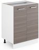 Küchenunterschrank R-Line Edelgrau 60 cm ohne Arbeitsplatte Vicco Bild 5